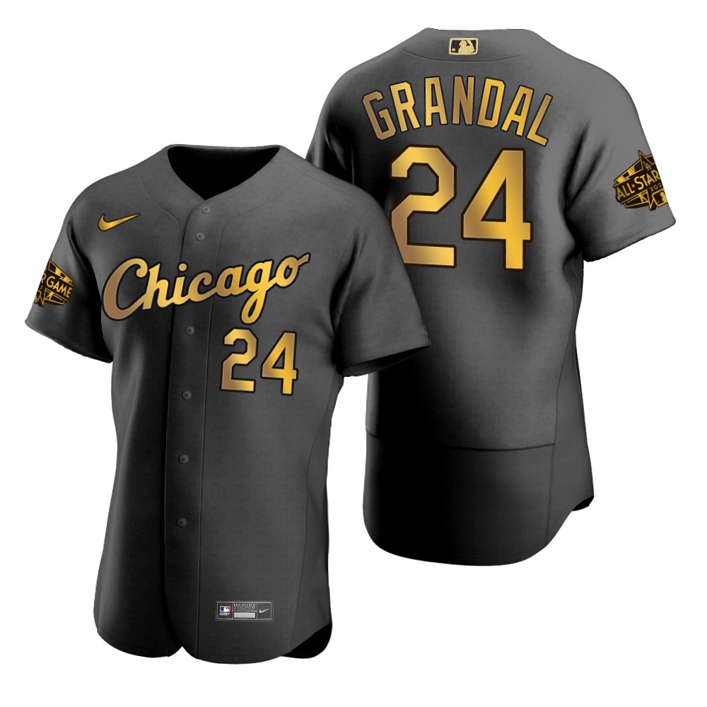 Chicago White Sox Yasmani Grandal Authentic Black 2022 MLB All-Star Game Jersey