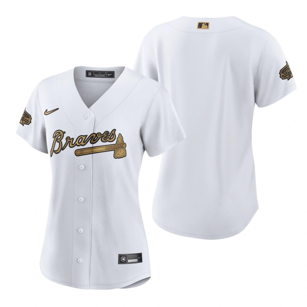 Women's Atlanta Braves White 2022 MLB All-Star Game Replica Jersey