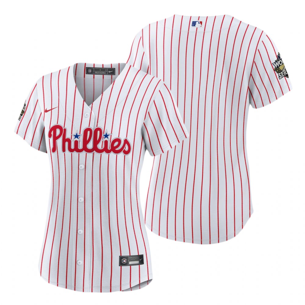 Women's Philadelphia Phillies White 2022 World Series Replica Jersey