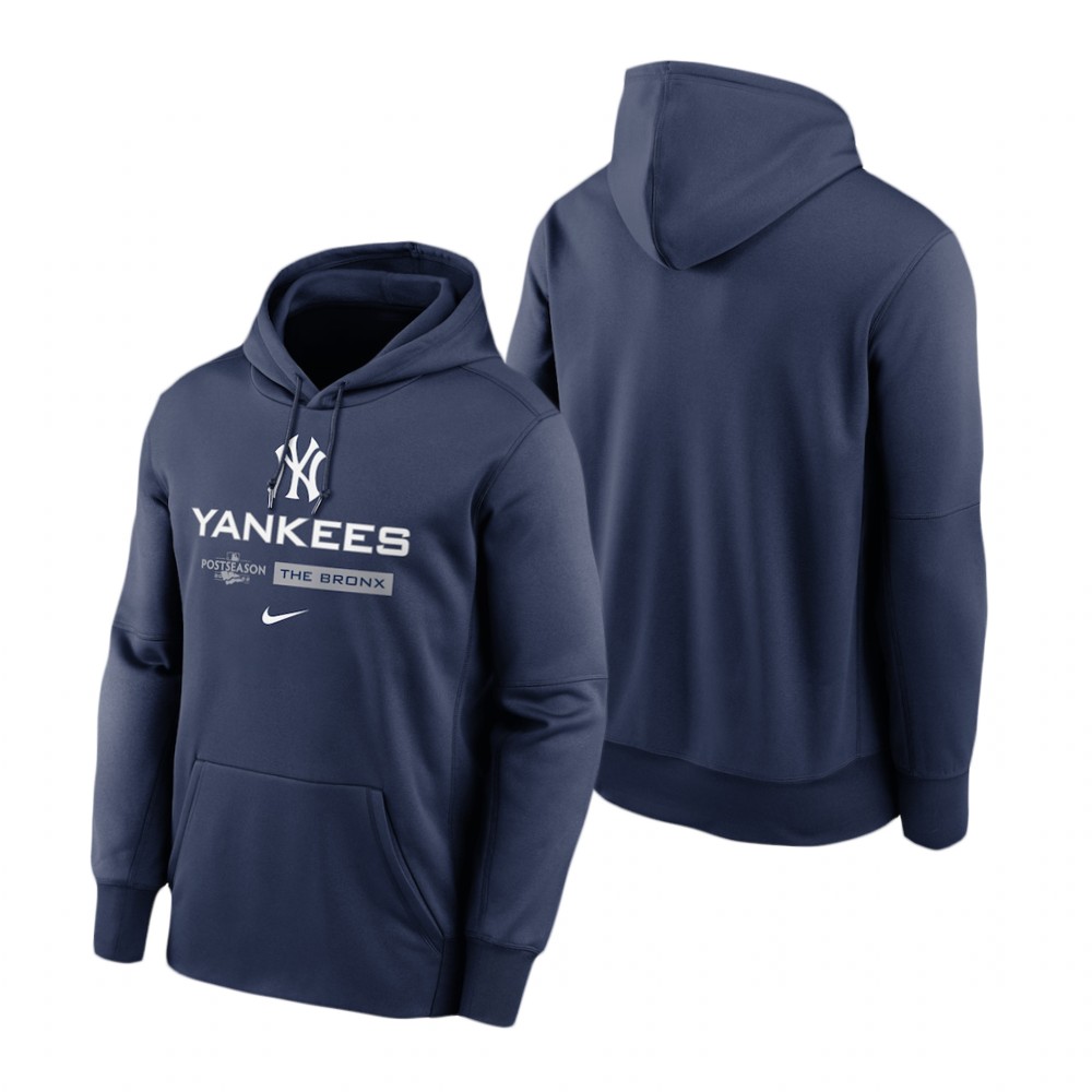 New York Yankees Navy 2022 Postseason Dugout Hoodie