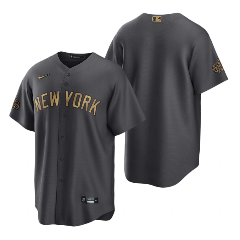 New York Yankees Charcoal 2022 MLB All-Star Game Replica Jersey