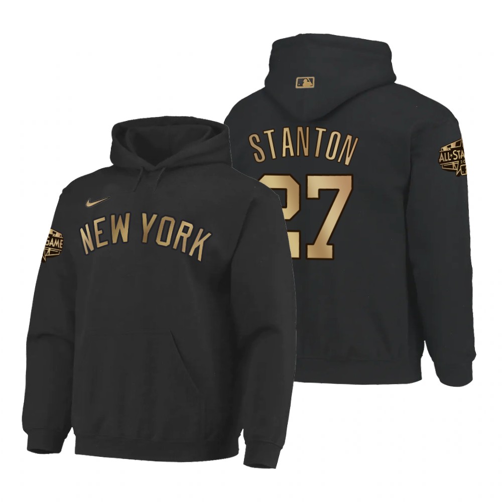 New York Yankees Giancarlo Stanton Charcoal 2022 MLB All-Star Game Hoodie