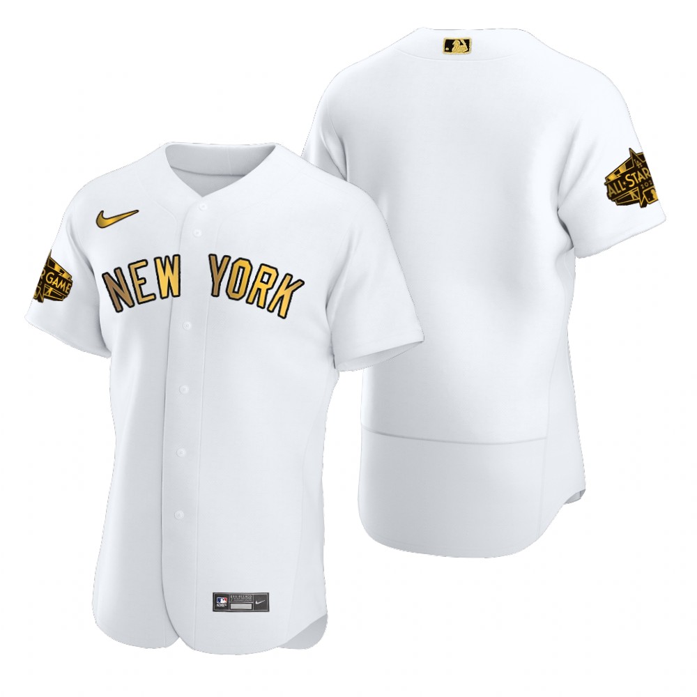 New York Yankees White 2022 MLB All-Star Game Authentic Jersey New York Yankees White 2022 MLB All-Star Game Authentic Jersey
