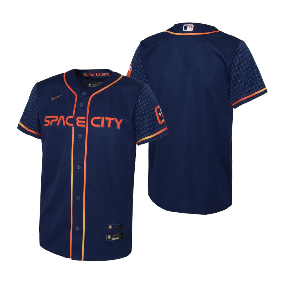 Youth Houston Astros Nike Navy 2022 City Connect Replica Jersey Youth Houston Astros Nike Navy 2022 City Connect Replica Jersey