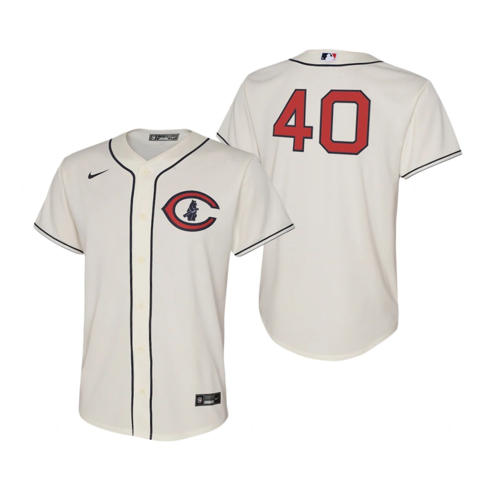Youth Chicago Cubs Willson Contreras Cream Replica Jersey 2022 Field of Dreams Youth Chicago Cubs Willson Contreras Cream Replica Jersey 2022 Field of Dreams