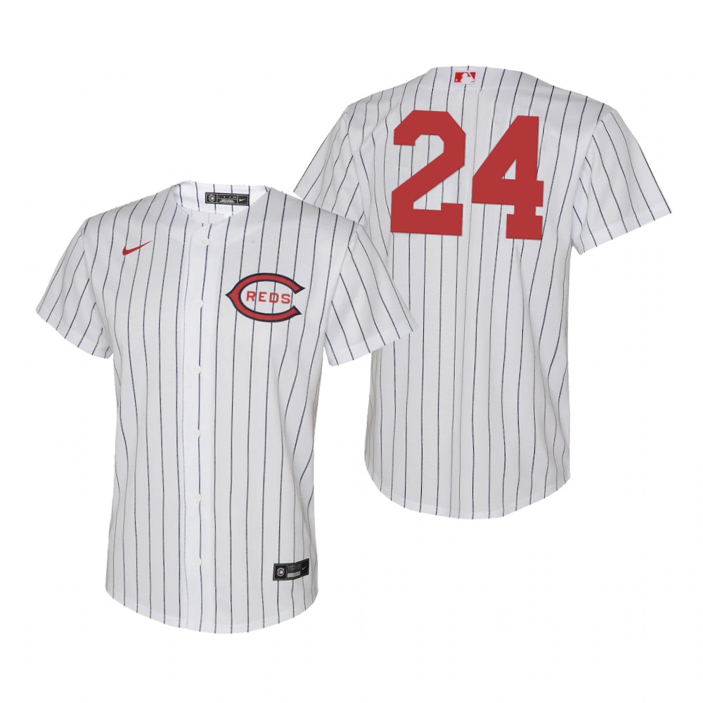 Youth Cincinnati Reds Tony Perez White Replica Jersey 2022 Field of Dreams