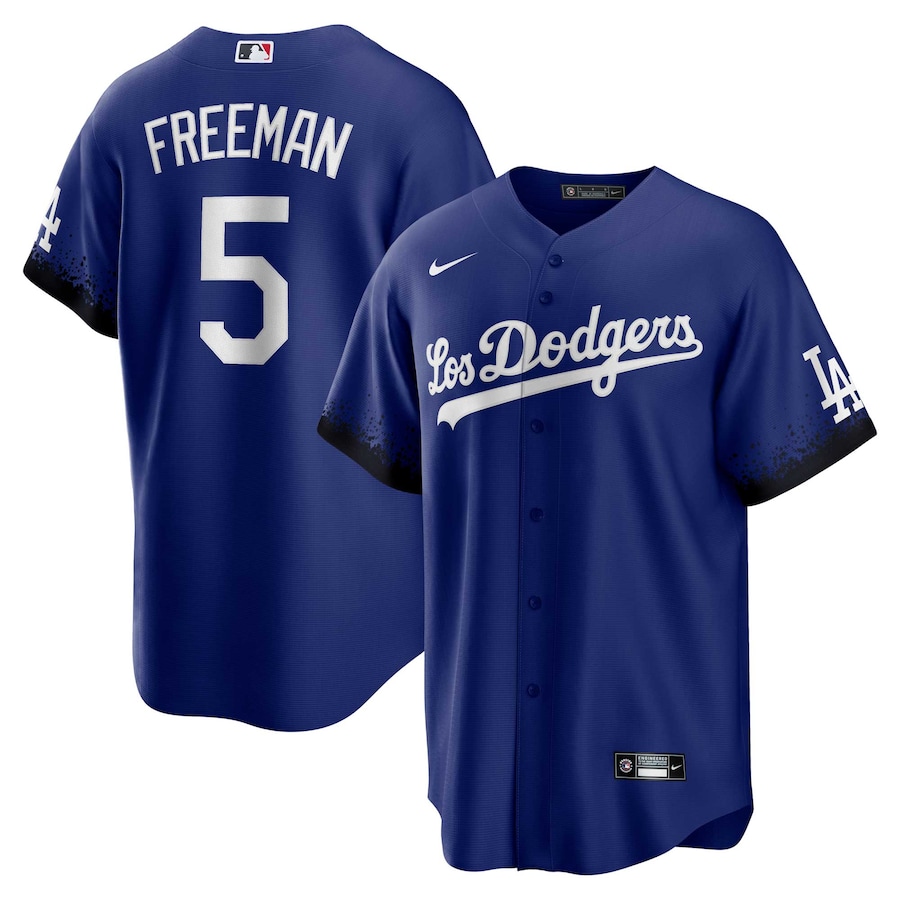 Los Angeles Dodgers Freddie Freeman Nike Royal City Connect Replica Player Jersey - Mans Los Angeles Dodgers Freddie Freeman Nike Royal City Connect Replica Player Jersey - Mans