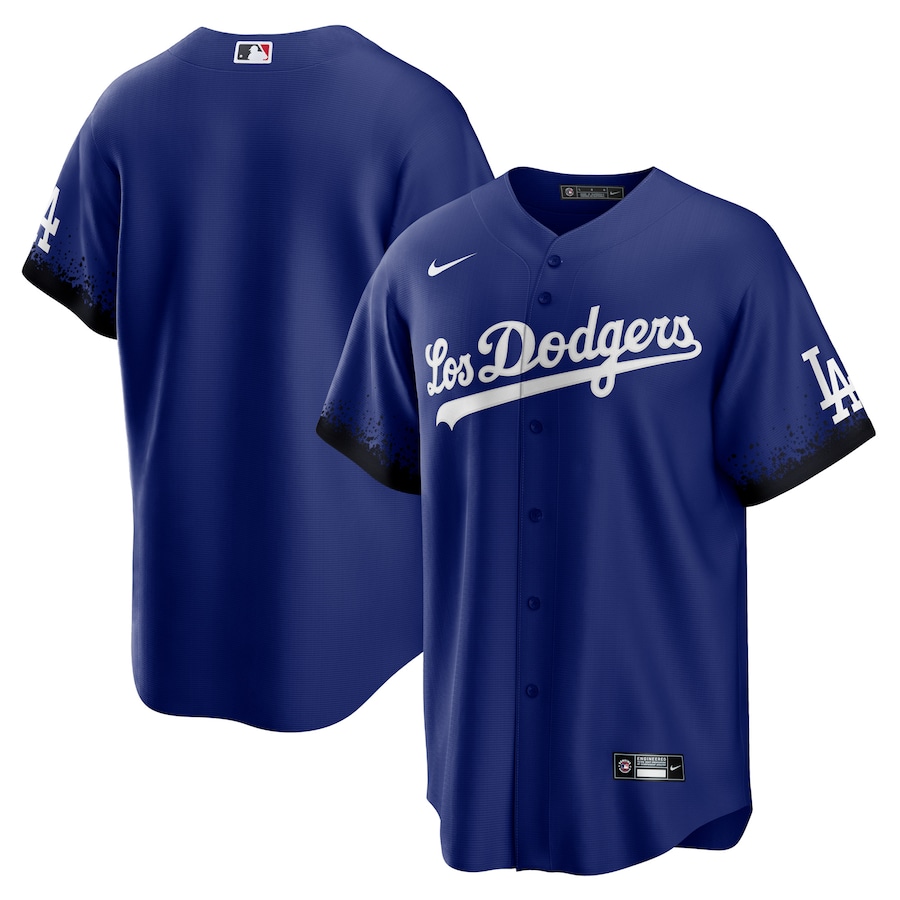 Los Angeles Dodgers Nike Royal City Connect Replica Jersey - Mans