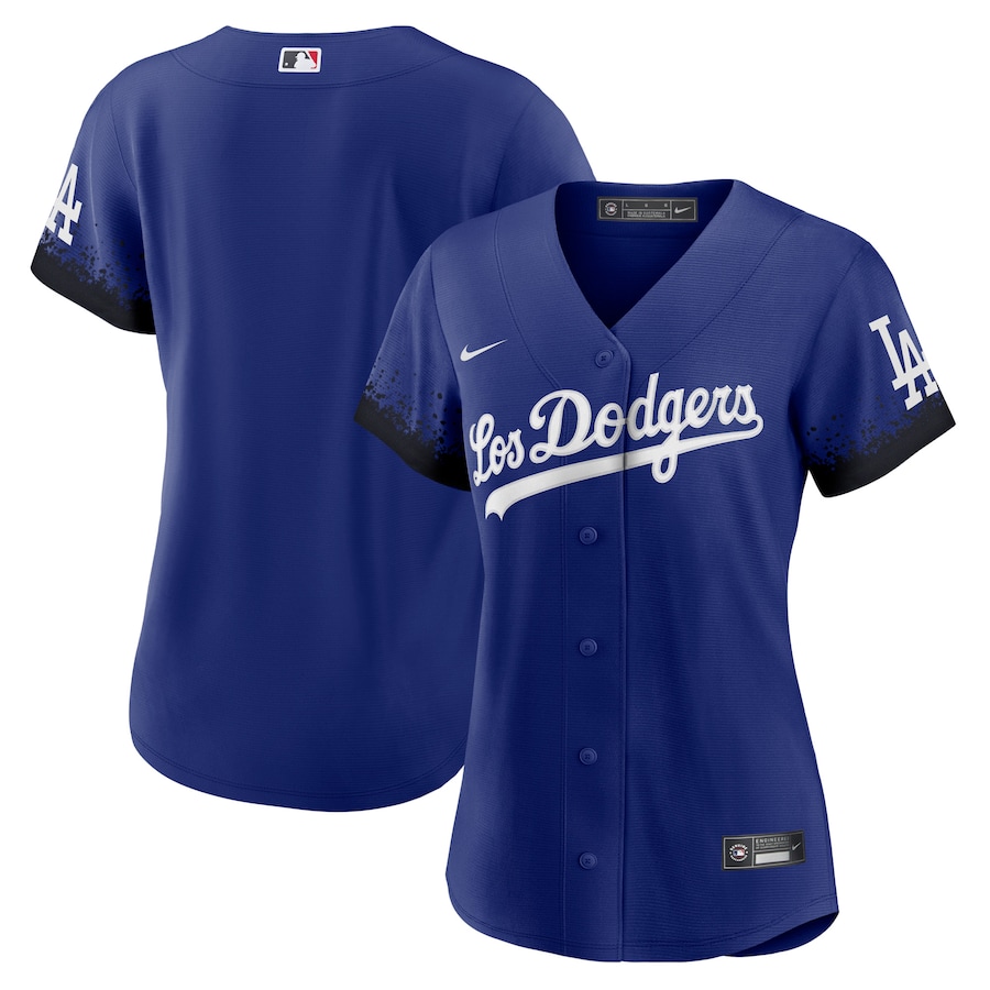 Los Angeles Dodgers Nike Royal City Connect Replica Jersey - Womans Los Angeles Dodgers Nike Royal City Connect Replica Jersey - Womans