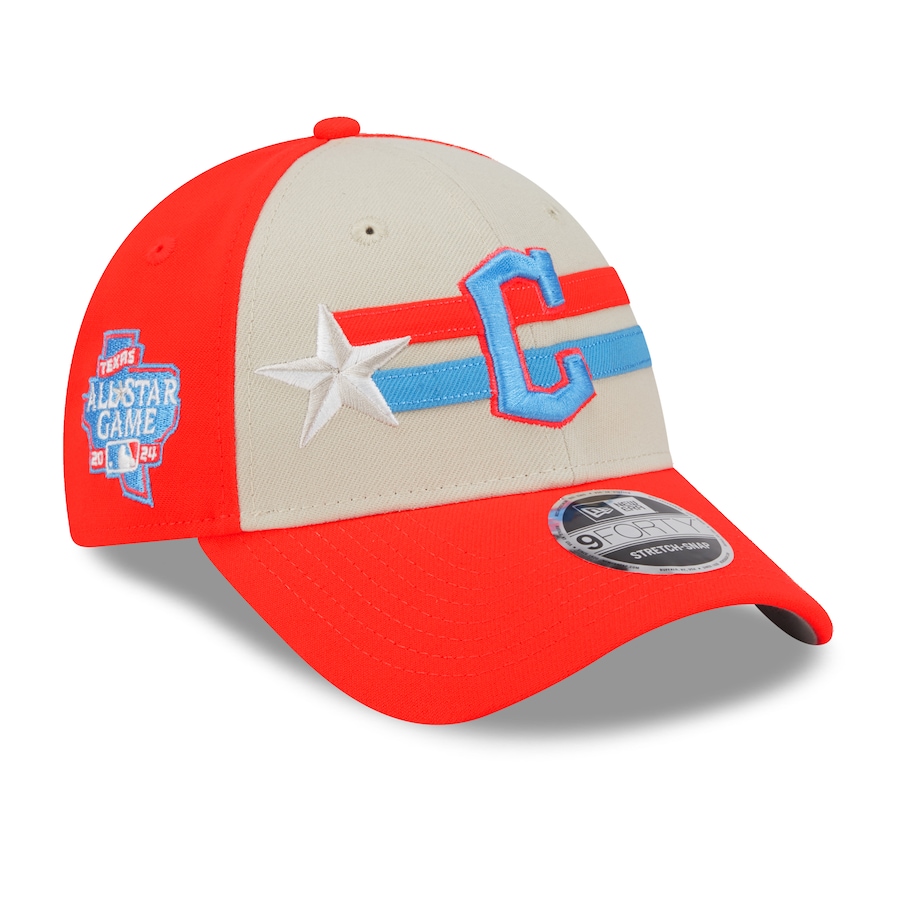 Cleveland Guardians New Era 2024 MLB All-Star Game 9FORTY Adjustable Hat - Cream Cleveland Guardians New Era 2024 MLB All-Star Game 9FORTY Adjustable Hat - Cream