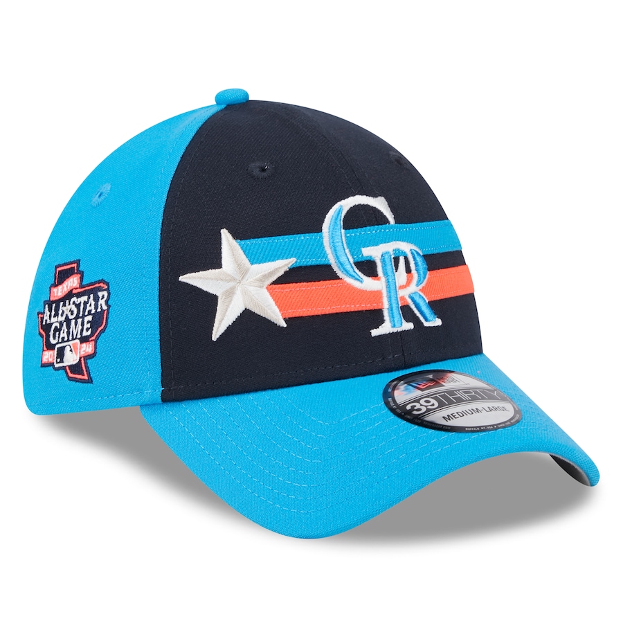 Colorado Rockies New Era 2024 MLB All-Star Game 39THIRTY Flex Hat - Navy Colorado Rockies New Era 2024 MLB All-Star Game 39THIRTY Flex Hat - Navy