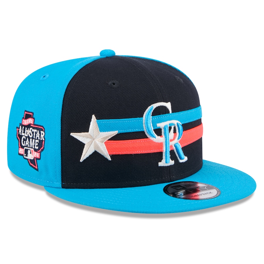 Colorado Rockies New Era 2024 MLB All-Star Game 9FIFTY Snapback Hat - Navy Colorado Rockies New Era 2024 MLB All-Star Game 9FIFTY Snapback Hat - Navy