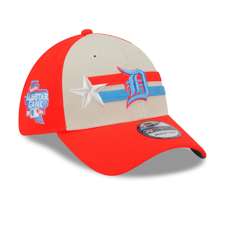 Detroit Tigers New Era 2024 MLB All-Star Game 39THIRTY Flex Hat - Cream Detroit Tigers New Era 2024 MLB All-Star Game 39THIRTY Flex Hat - Cream