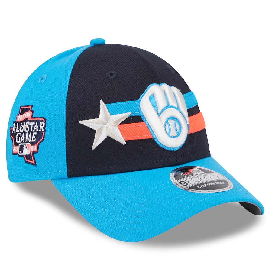 Milwaukee Brewers New Era 2024 MLB All-Star Game 9FORTY Adjustable Hat - Navy Milwaukee Brewers New Era 2024 MLB All-Star Game 9FORTY Adjustable Hat - Navy