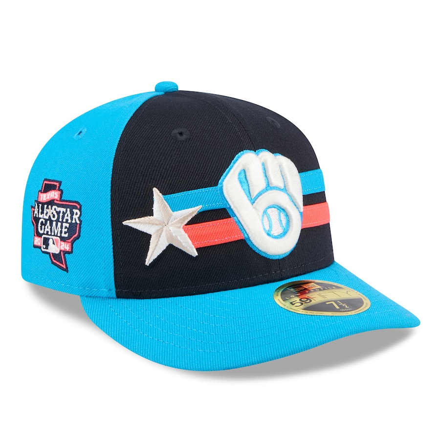 Milwaukee Brewers New Era 2024 MLB All-Star Game Low Profile 59FIFTY Fitted Hat - Navy Milwaukee Brewers New Era 2024 MLB All-Star Game Low Profile 59FIFTY Fitted Hat - Navy