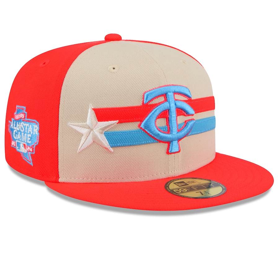 Minnesota Twins New Era 2024 MLB All-Star Game 59FIFTY Fitted Hat - Cream Minnesota Twins New Era 2024 MLB All-Star Game 59FIFTY Fitted Hat - Cream