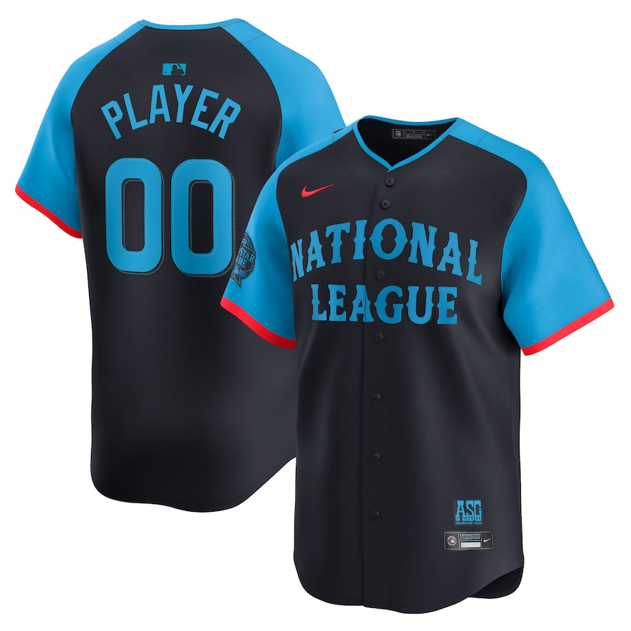 National League Nike 2024 MLB All-Star Game Limited Custom Jersey - Navy