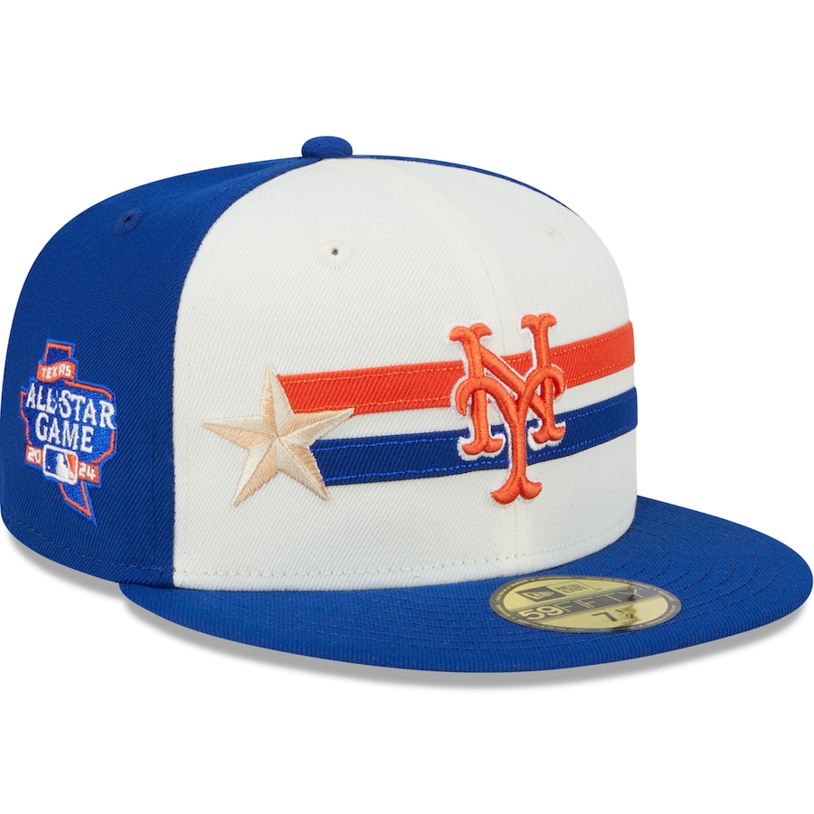New York Mets New Era 2024 MLB All-Star Game Workout 59FIFTY Fitted Hat - Cream/Royal New York Mets New Era 2024 MLB All-Star Game Workout 59FIFTY Fitted Hat - Cream/Royal