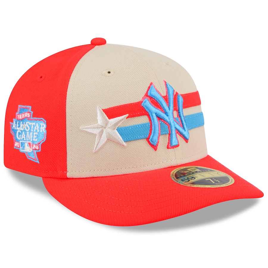 New York Yankees New Era 2024 MLB All-Star Game Low Profile 59FIFTY Fitted Hat - Cream