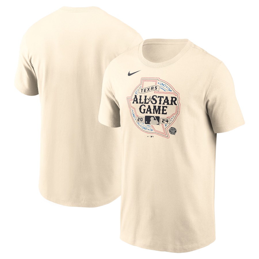 Nike 2024 MLB All-Star Game Cowboy Boot Graphic T-Shirt - Cream Nike 2024 MLB All-Star Game Cowboy Boot Graphic T-Shirt - Cream