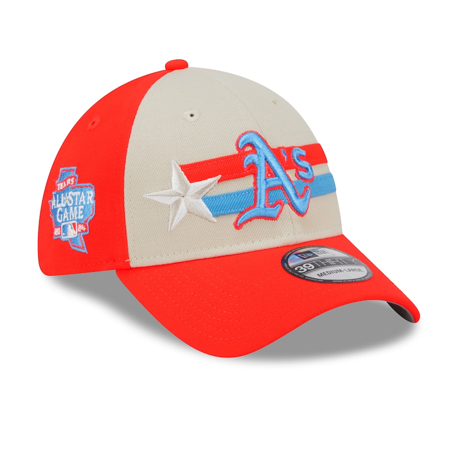 Oakland Athletics New Era 2024 MLB All-Star Game 39THIRTY Flex Hat - Cream Oakland Athletics New Era 2024 MLB All-Star Game 39THIRTY Flex Hat - Cream