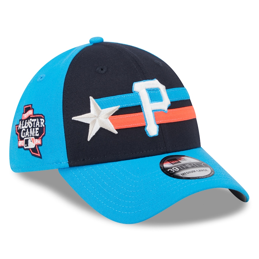 Pittsburgh Pirates New Era 2024 MLB All-Star Game 39THIRTY Flex Hat - Navy