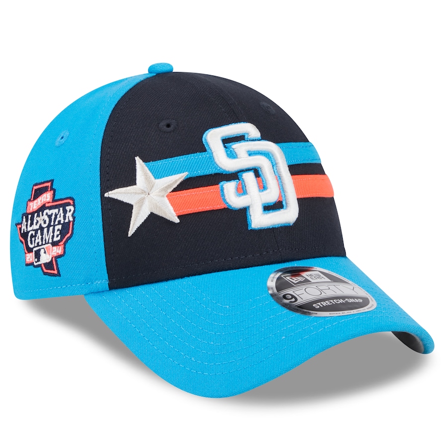 San Diego Padres New Era 2024 MLB All-Star Game 9FORTY Adjustable Hat - Navy San Diego Padres New Era 2024 MLB All-Star Game 9FORTY Adjustable Hat - Navy