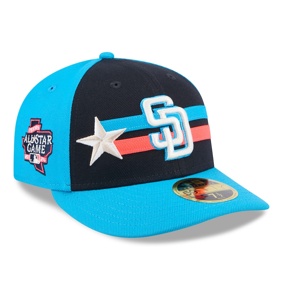 San Diego Padres New Era 2024 MLB All-Star Game Low Profile 59FIFTY Fitted Hat - Navy San Diego Padres New Era 2024 MLB All-Star Game Low Profile 59FIFTY Fitted Hat - Navy