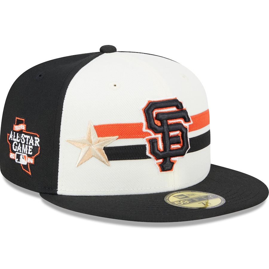 San Francisco Giants New Era 2024 MLB All-Star Game Workout 59FIFTY Fitted Hat - Cream/Black San Francisco Giants New Era 2024 MLB All-Star Game Workout 59FIFTY Fitted Hat - Cream/Black