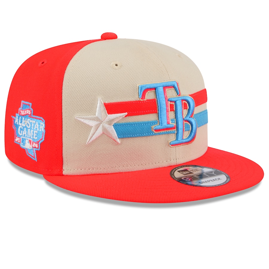 Tampa Bay Rays New Era 2024 MLB All-Star Game 9FIFTY Snapback Hat - Cream Tampa Bay Rays New Era 2024 MLB All-Star Game 9FIFTY Snapback Hat - Cream