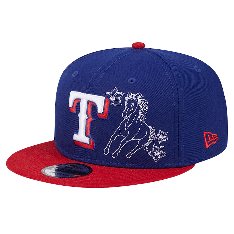 Texas Rangers New Era 2024 MLB All-Star Game Mustang 9FIFTY Snapback Hat - Royal