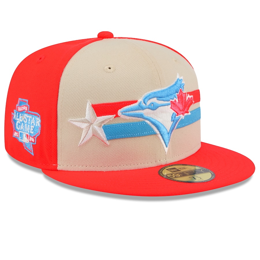 Toronto Blue Jays New Era 2024 MLB All-Star Game 59FIFTY Fitted Hat - Cream