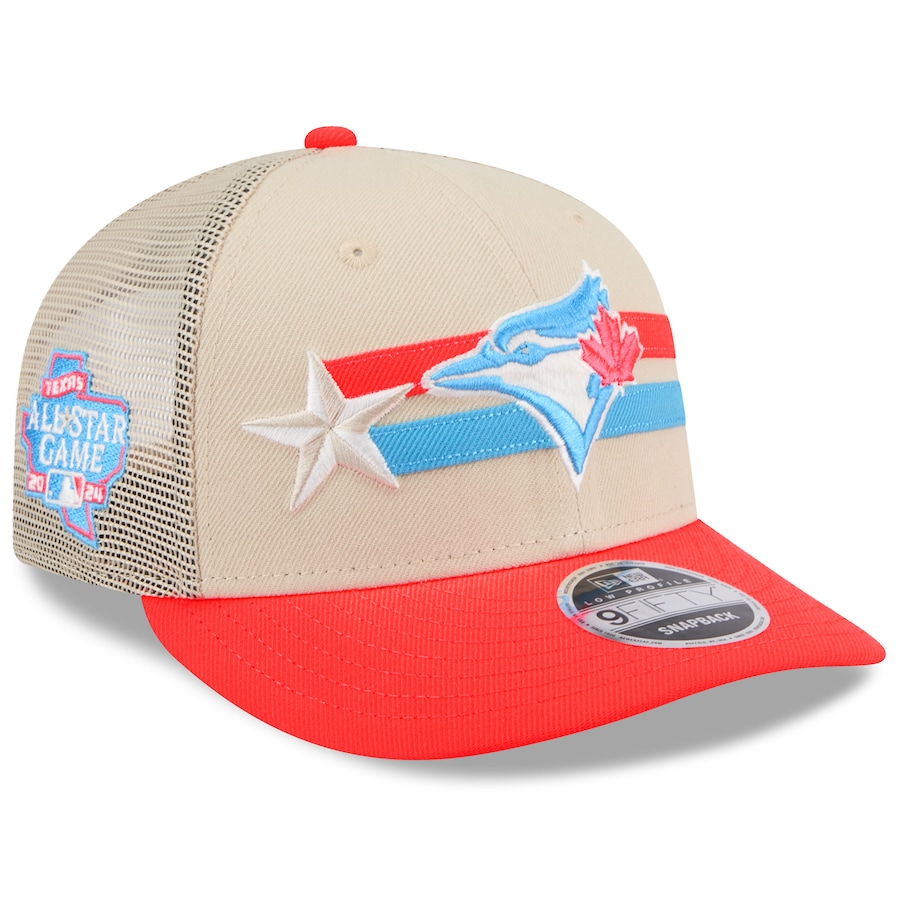 Toronto Blue Jays New Era 2024 MLB All-Star Game Meshback Low Profile 9FIFTY Snapback Hat - Cream Toronto Blue Jays New Era 2024 MLB All-Star Game Meshback Low Profile 9FIFTY Snapback Hat - Cream