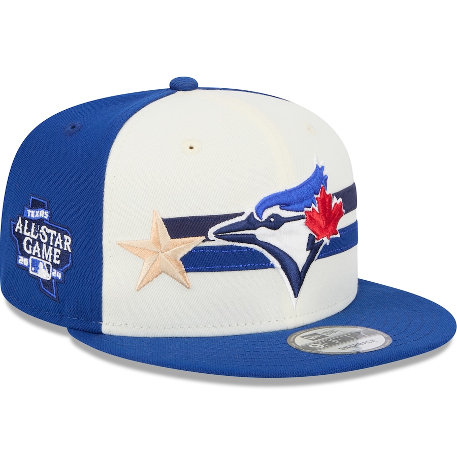 Toronto Blue Jays New Era 2024 MLB All-Star Game Workout 9FIFTY Snapback Hat - Cream/Royal Toronto Blue Jays New Era 2024 MLB All-Star Game Workout 9FIFTY Snapback Hat - Cream/Royal