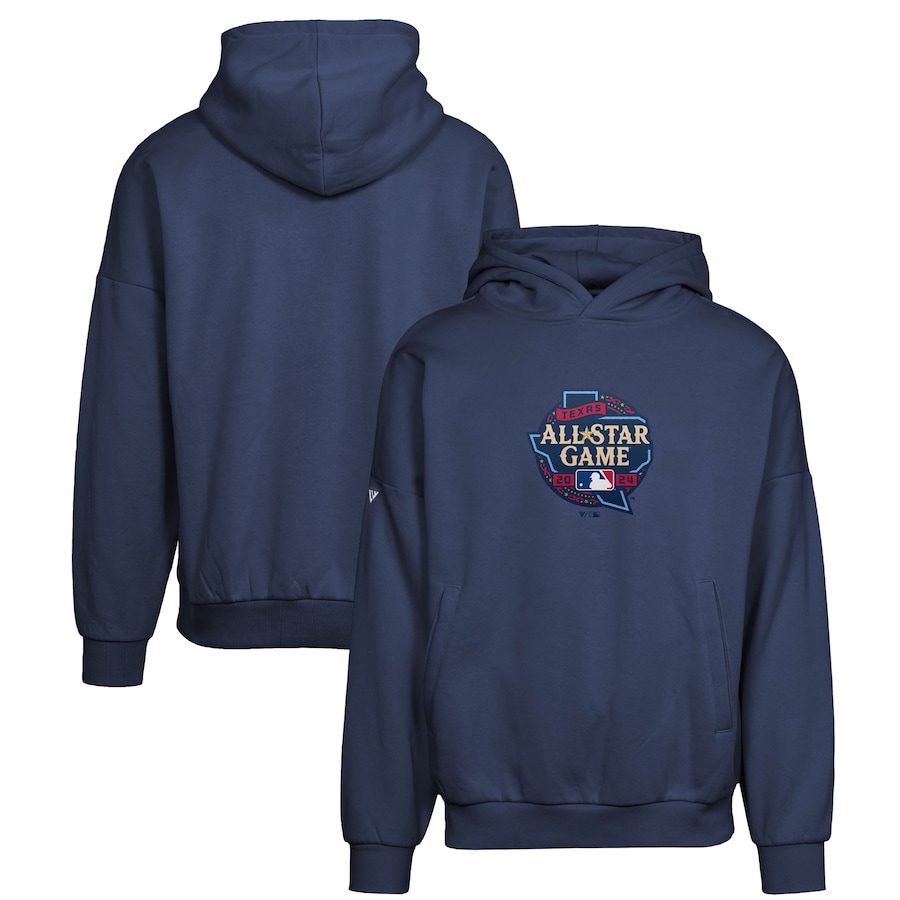 2024 MLB All-Star Game Levelwear Contact Pullover Hoodie - Navy