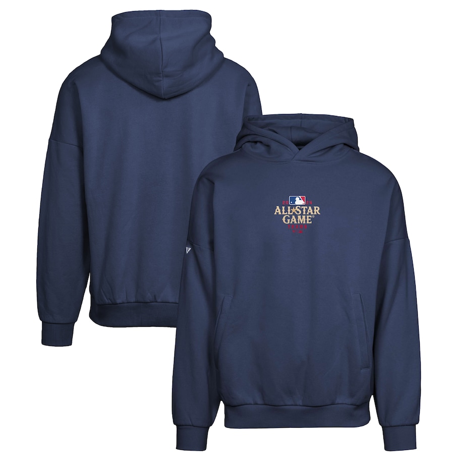 2024 MLB All-Star Game Levelwear Contact Pullover Hoodie - Navy 2024 MLB All-Star Game Levelwear Contact Pullover Hoodie - Navy