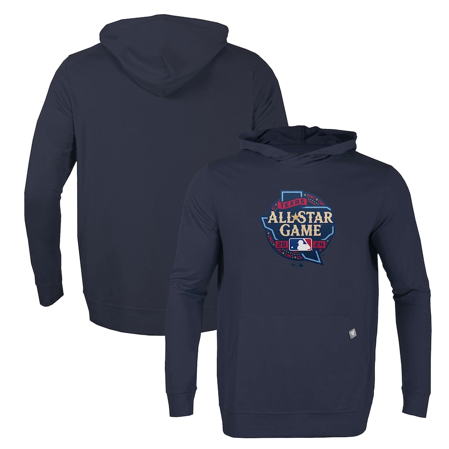 2024 MLB All-Star Game Levelwear Relay Pullover Hoodie - Navy 2024 MLB All-Star Game Levelwear Relay Pullover Hoodie - Navy