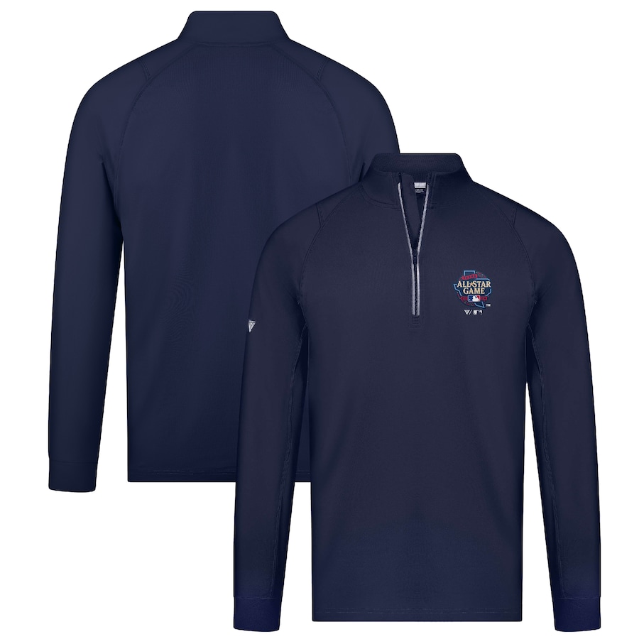 2024 MLB All-Star Game Levelwear Theory Quarter-Zip Top - Navy