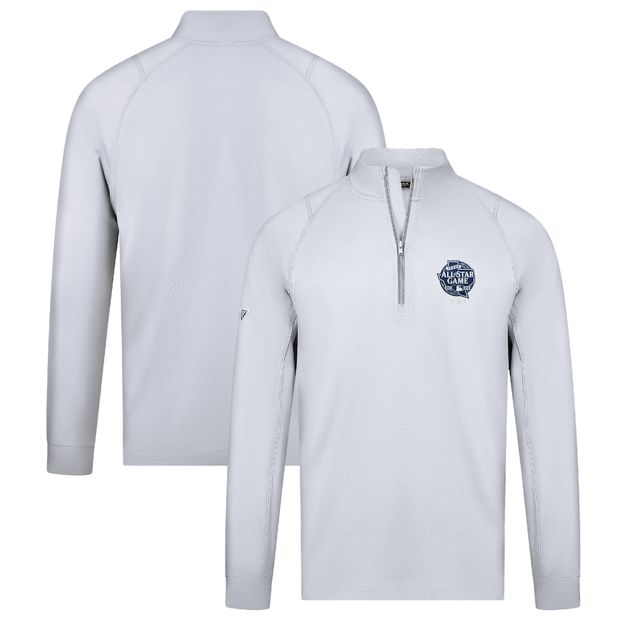 2024 MLB All-Star Game Levelwear Theory Quarter-Zip Top - White