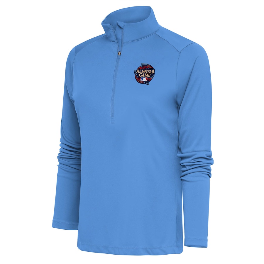 Antigua 2024 MLB All-Star Game Tribute Half-Zip Pullover - Powder Blue