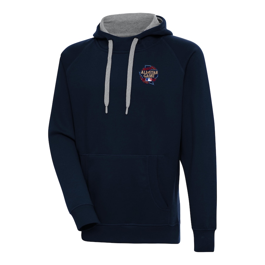Antigua 2024 MLB All-Star Game Victory Pullover Hoodie - Navy Antigua 2024 MLB All-Star Game Victory Pullover Hoodie - Navy