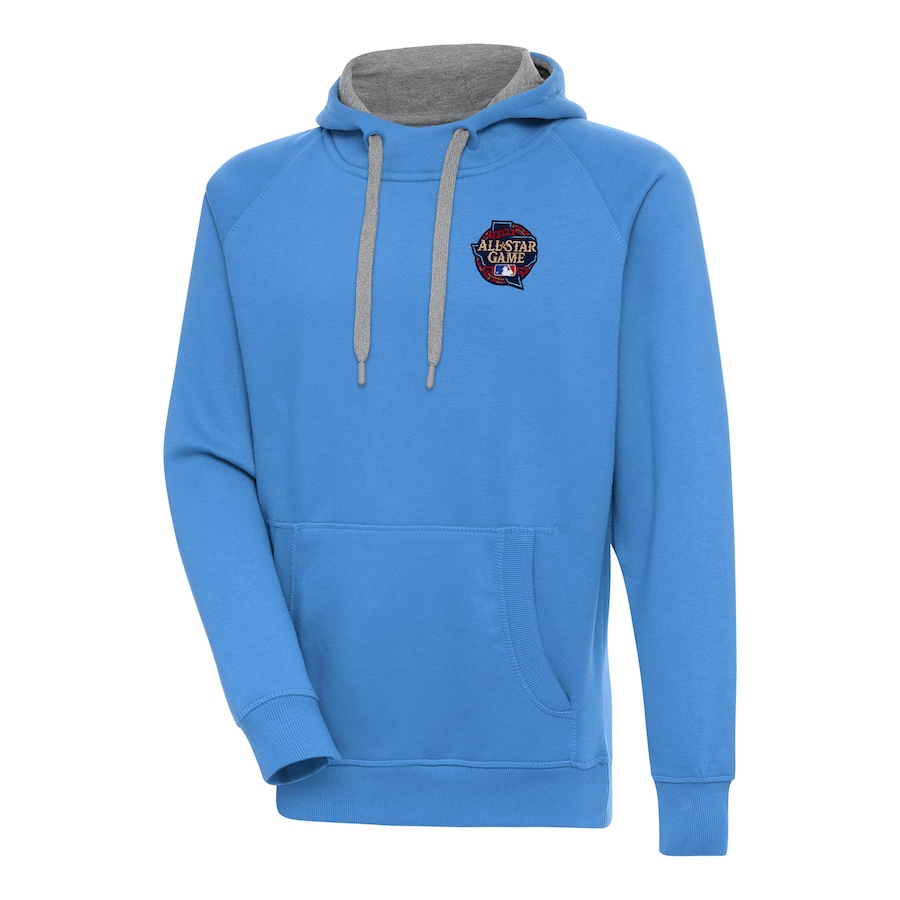 Antigua 2024 MLB All-Star Game Victory Pullover Hoodie - Powder Blue