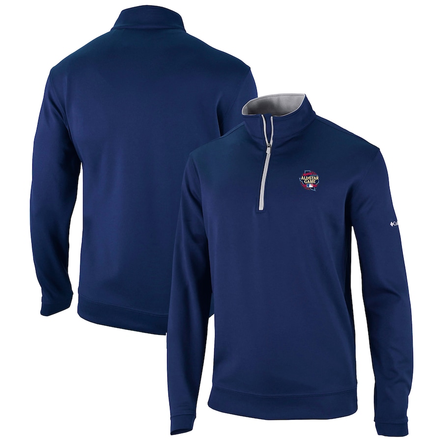 Columbia 2024 MLB All-Star Game Omni-Wick Wickhams Hills Quarter-Zip Top - Navy