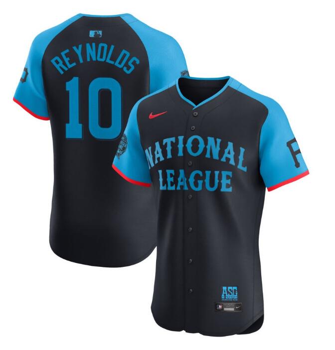 National League Nike 2024 MLB All Star Game Reynolds,Bryan 10 Jersey Navy