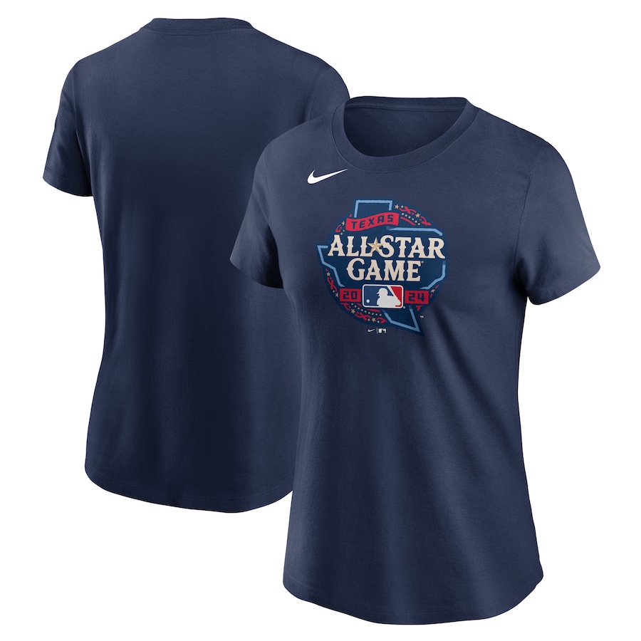 Nike Women's 2024 MLB All-Star Game Logo T-Shirt - Navy