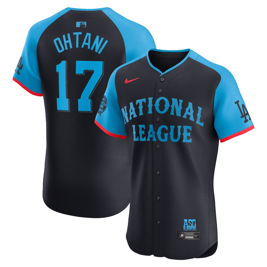 Shohei Ohtani National League Nike 2024 MLB All-Star Game Elite Player Jersey - Navy Shohei Ohtani National League Nike 2024 MLB All-Star Game Elite Player Jersey - Navy