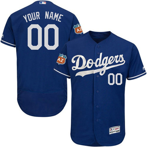 Custom Los Angeles Dodgers Royal Blue Flexbase Authentic Collection Jersey Custom Los Angeles Dodgers Royal Blue Flexbase Authentic Collection Jersey