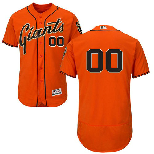 Custom San Francisco Giants Orange Flexbase Authentic Collection Jersey Custom San Francisco Giants Orange Flexbase Authentic Collection Jersey