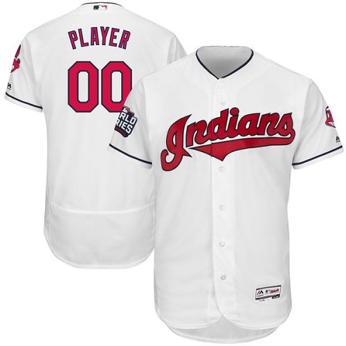 Custom Cleveland Indians White 2016 World Series Bound Flexbase Authentic Collection Jersey Custom Cleveland Indians White 2016 World Series Bound Flexbase Authentic Collection Jersey