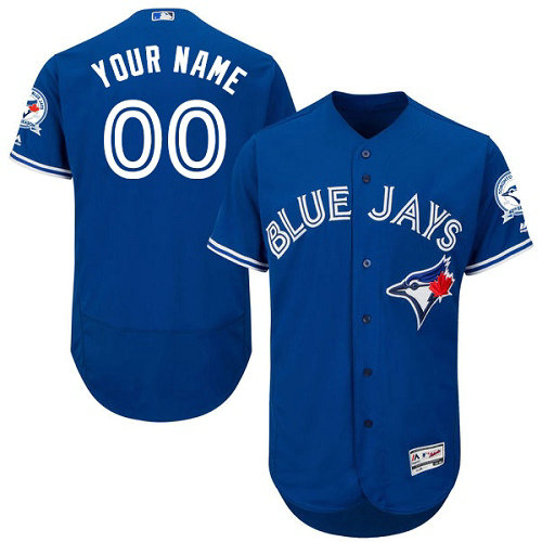 Custom Toronto Blue Jays Royal Blue Flexbase Authentic Collection Jersey Custom Toronto Blue Jays Royal Blue Flexbase Authentic Collection Jersey